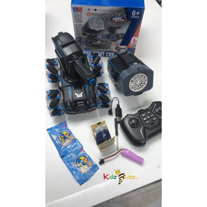 Tank Fight Gel Water Bullet Launch 2.4G Remote Control Car Truck 360 Degree Spin RC Car Toys For Kids