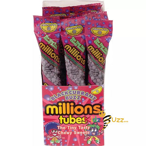 Millions Tube Blackcurrant 60g