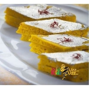 Kesar Kaju katli 2 Kg Indian Traditional Sweet Best Gift For All Occasions