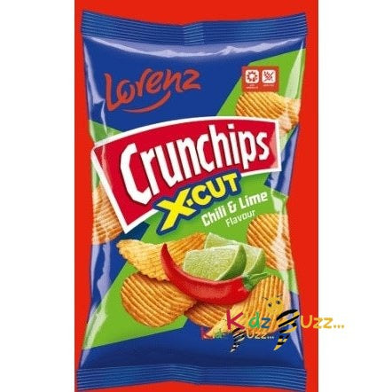 Crunchips X-Cut Chili & Lime 1×12×75g
