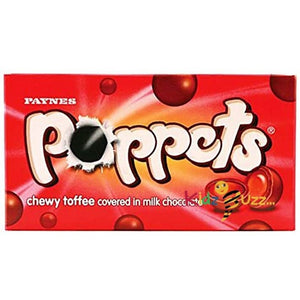 Poppets Chewy Toffee 41g Delicious Special For Easter Tasty And Twisty Treat