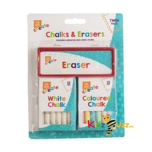 CHALK & ERASER SET