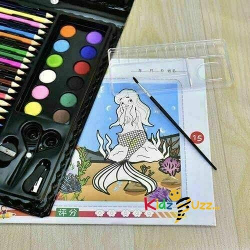 Kids Coloring Set Drawing Set 208 Pcs