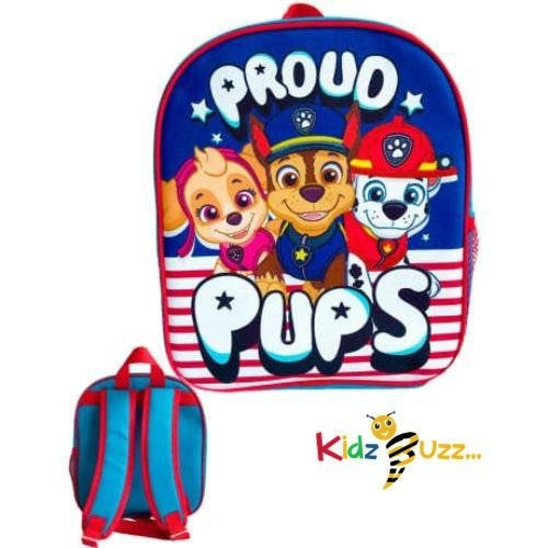 Paw Patrol Premium Backpack Proud Pups