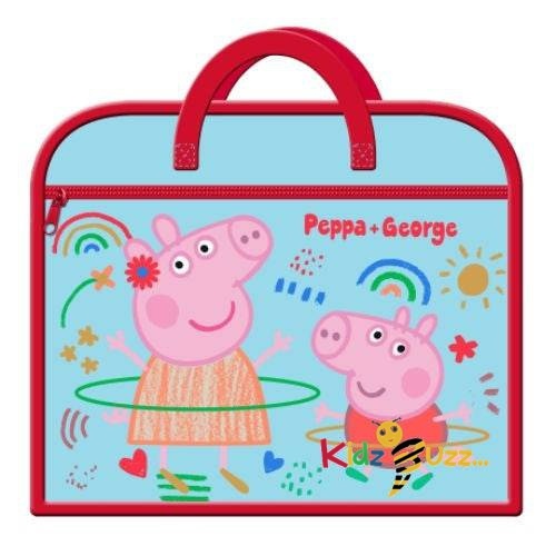 PEPPA PIG ZIPPED BOOK BAG