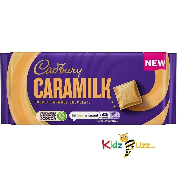 Caramilk Chocolate Bar Golden Caramel 90g
