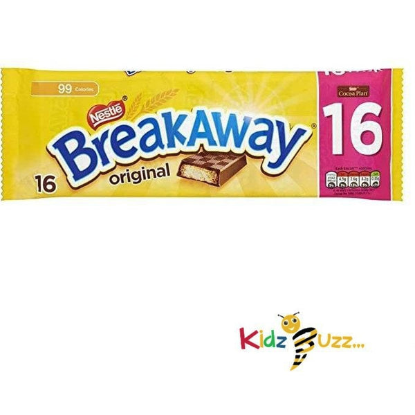 Breakaway Milk Chocolate Multipack, 16 x 19.1g