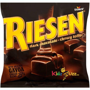 Riesen Dark Chocolate - Chewy Toffee (135gx10)