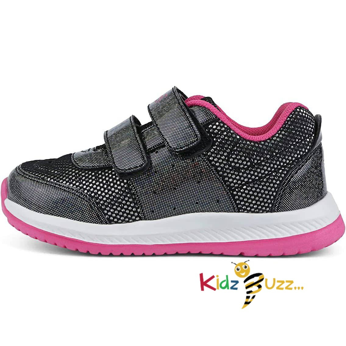 Toddler Girls Trainers Black Rose Sizes Available