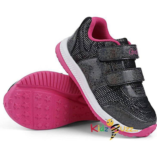 Toddler Girls Trainers Black Rose Sizes Available