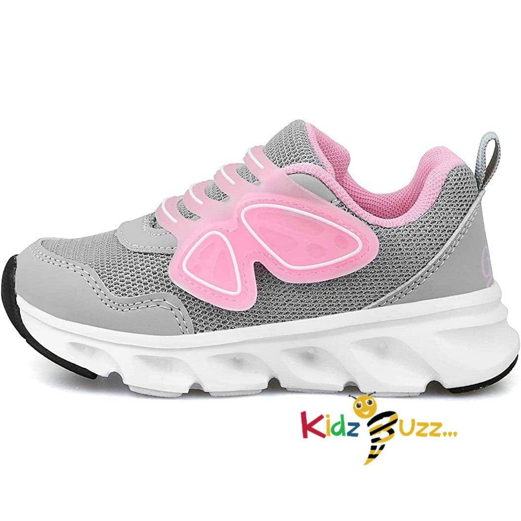 Toddler Girls Trainers Grey Size 6.5