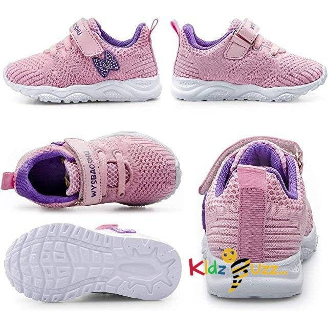 Toddler Girls Trainers Pink Size 2