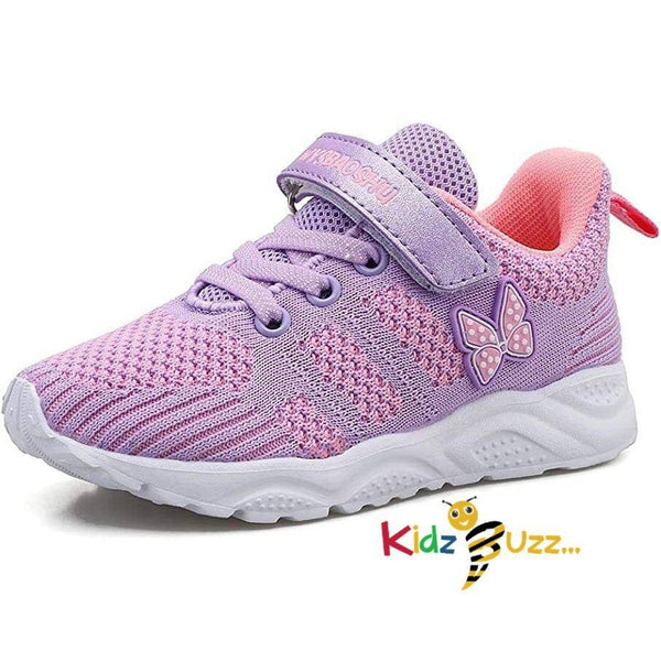 Toddler Girls Trainers Purple Size 7.5