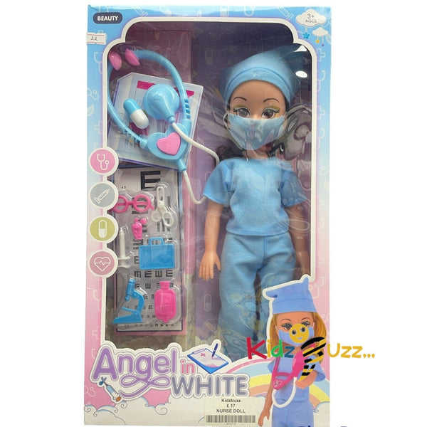Angel In White Nurse Doll