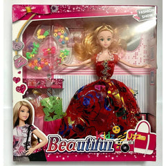 Beautiful Lovely Doll With Dresses And Accessories