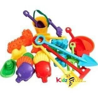 Chad Valley 25 Piece Sand Accessory Set