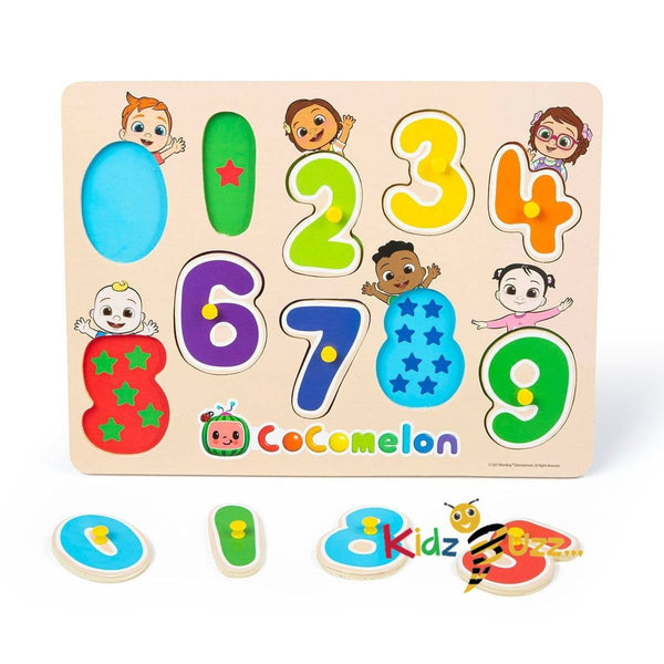 CoComelon Number Peg Board