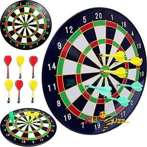 Magnetic Dart Board Game Dartboard, Complete Set With 6 Darts Fun  Novelrty Gift