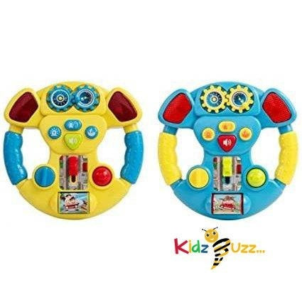 MY 1ST MUSICAL STEERING WHEEL TOY WITH MUSIC AND LIGHT