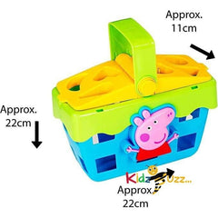 Peppa Pig Shape Sorter Toy Picnic Set