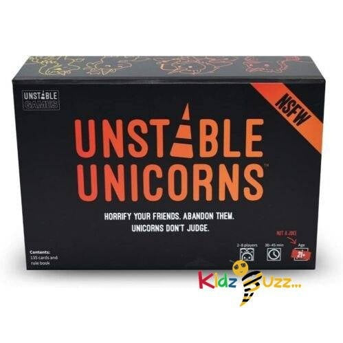 Unstable Unicorns NSFW Edition | Card Game | Ages 21+