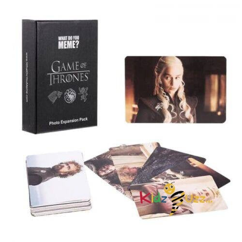  WHAT DO YOU MEME? Game of Thrones Photo Expansion Pack Designed  to be Added to Core Game : Toys & Games