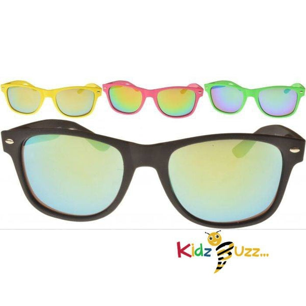 Unisex UV Coloured Wayfarer Sunglasses