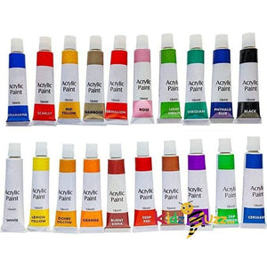 20pk Acrylic Paints Set