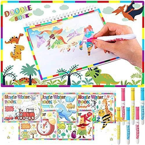 6 Packs Water Coloring Book