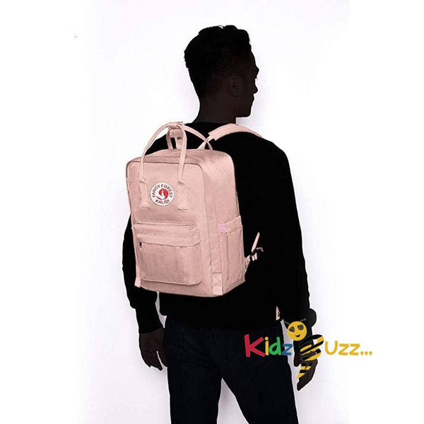 Backpack W/ Laptop Space Rose Gold