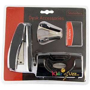 Hole Punch and Stapler Set - Stationery Set