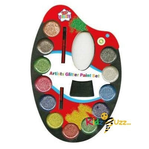 KIDS CREATE ARTISTS GLITTER PAINT SET