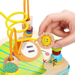 5-in-1 Wooden Activity Cube