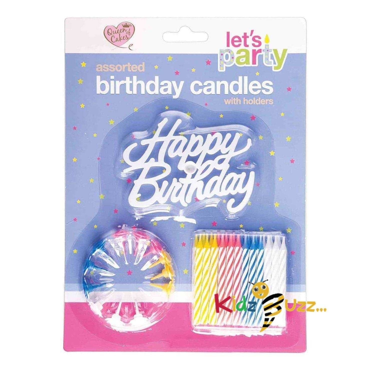 Birthday Candles with Holders