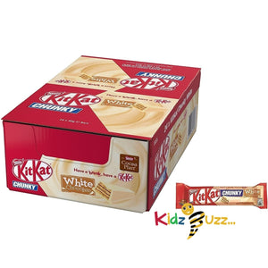 KITKAT Chunky White Chocolate Bar, Pack of 24