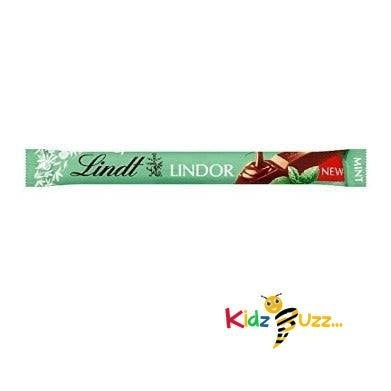 Lindt Lindor Mint Milk Chocolate Snacking Bar 38g Pack of 24