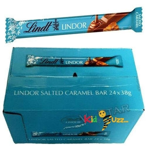 Lindt LINDOR Salted Caramel Chocolate Bar 24 full box