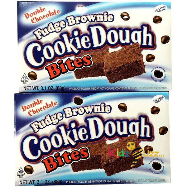 Cookie Dough Double Chocolate Fudge Brownie 2 Pack by Paranoid Fish