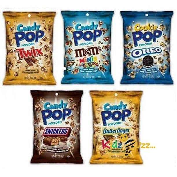 American Candy Pop Popcorn Various Delicious Popcorn Varieties