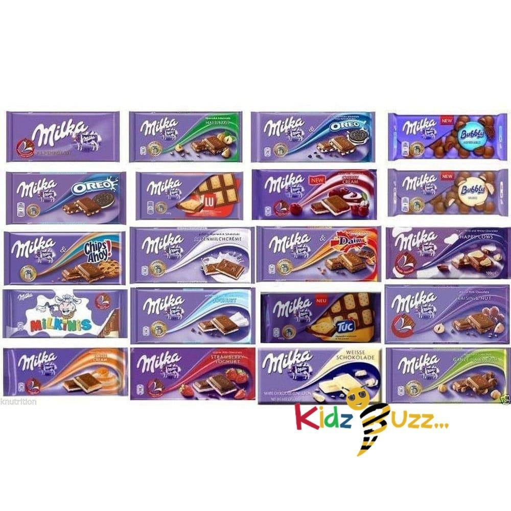 Milka 10 Pcs Assorted Chocolate Pack