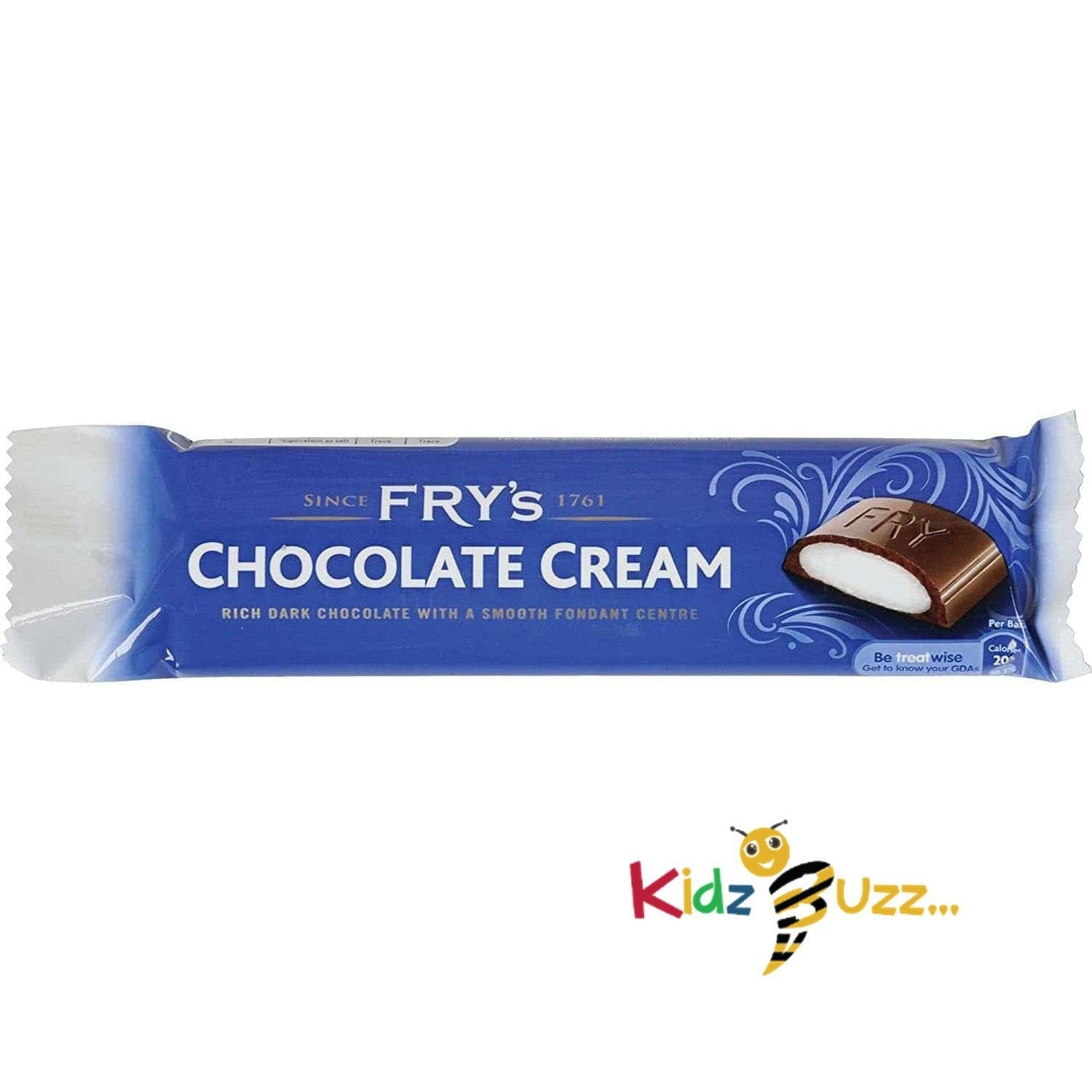 Fry's Chocolate Cream Chocolate Bar 49g x Case of 24 | kidzbuzzz