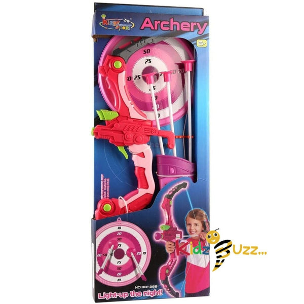 FutureShaper Children Outdoor Bow and Arrow Toys with Archery Shooting Game