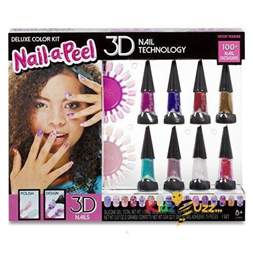 Nail-a-Peel Deluxe Kit 3D Style