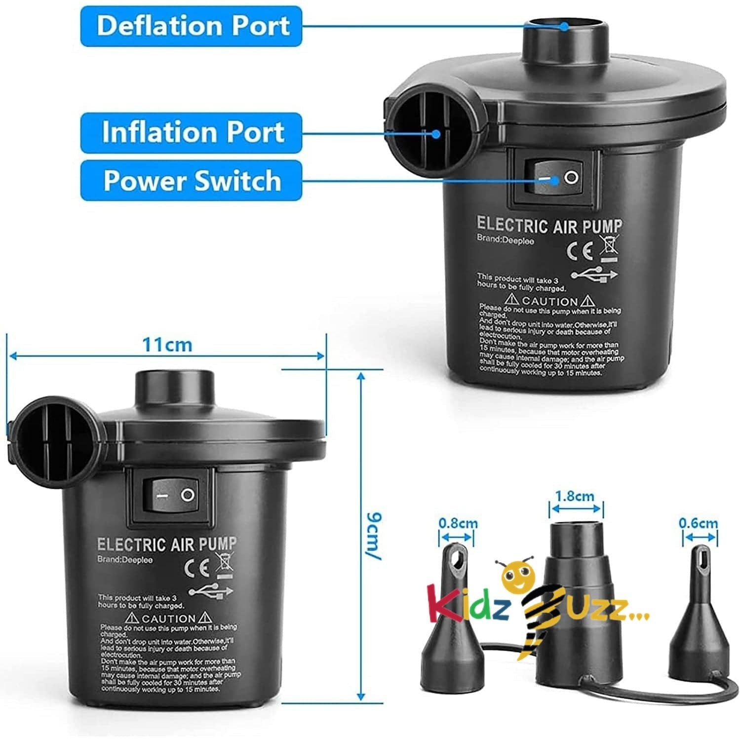 Rechargeable Electric Air Pump, Inflatable Products Pump