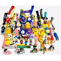 Pokemon, Mickey Mouse, Sonic, Nike Etc Style Keyring - Keychain Pendant Bag Charm Hedgehog
