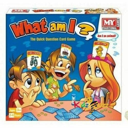 M.Y What Am I Board Game Kids Childrens Family Question Card Game 3 Years +