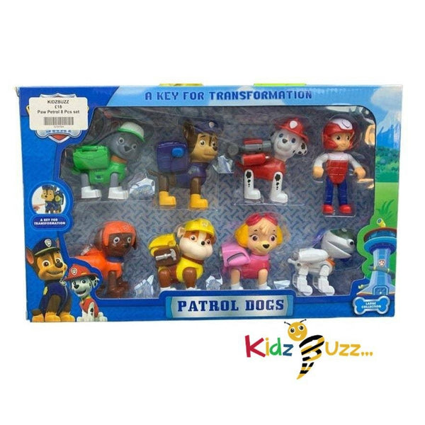 Paw Petrol 8 Pcs set