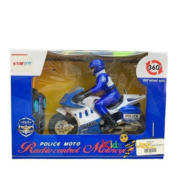 R/C MOTORCYCLE POLICE MOTO