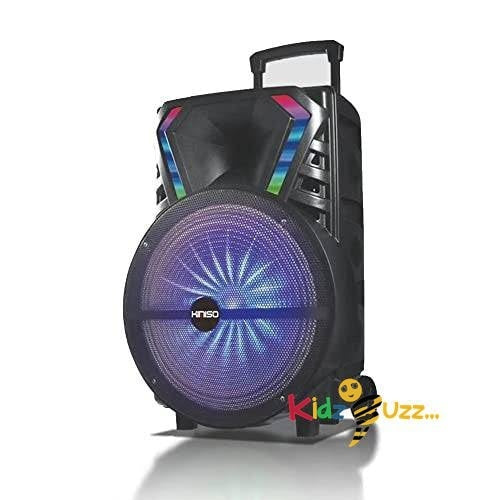 Kimiso QS 1510 15 Inch Party Trolley Speaker 2000w Quality Sound