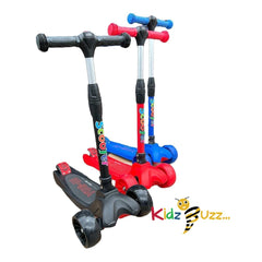 3-Wheels Scooter for Kids and Toddlers Boys and Girls with Flashing LED Wheels